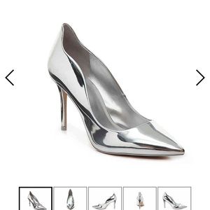 Aldo silver heels